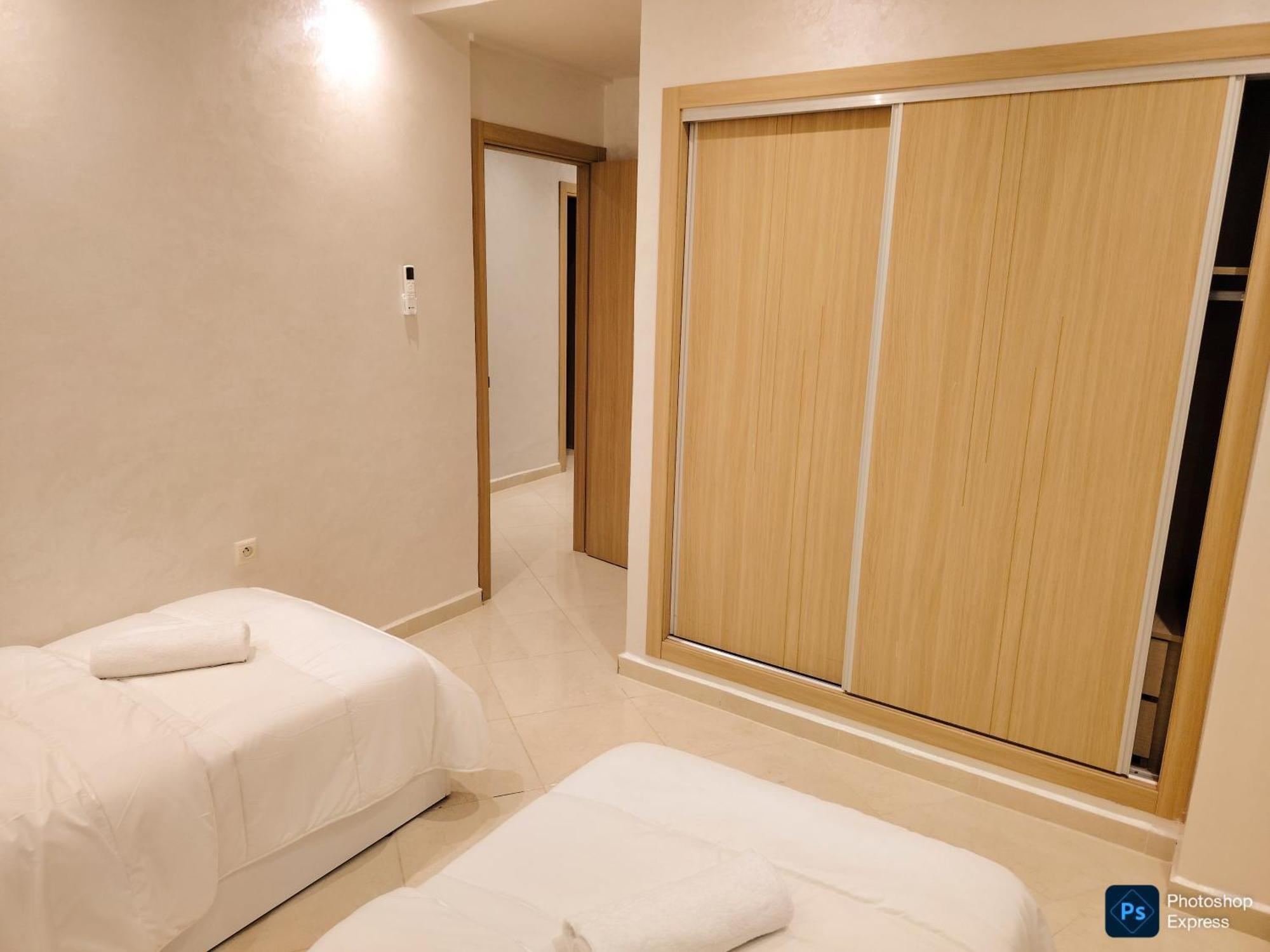 Appartement De 3 Chambres Avec Piscine Et Climatiseur Sur La Plage De Achakar Apartment